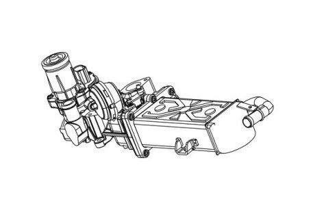 Клапан EGR (ASIN) aisin EGRAZ7025 на Сеат Альхамбра