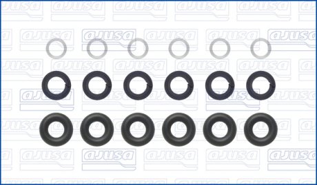 FORD USA К-кт ущільнень інжекторної форсунки EDGE 2.7 AWD 15-, EXPLORER (U5) 3.5 4WD 14- ajusa 77058700 на Форд Мондео 5