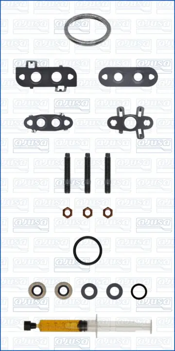 Комплект прокладок турбіни OPEL Insignia 08-16, Astra J 10-15, Zafira C 11-19, Meriva B 10-17, Astra K 15-22, Mokka 12-19 ajusa JTC11964