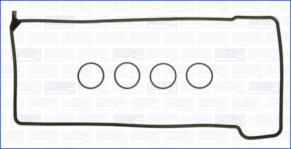 Комплект прокладок клапанной крышки MB 2.2D/TD OM604 Ajusa 56004000 (фото 1)
