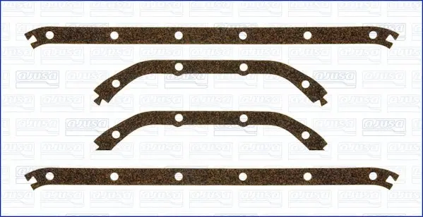 Комплект прокладок поддона FORD TRANSIT 2.5D 84-92 ajusa 59004000