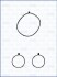 Комплект прокладок, водяной насоc ajusa.77001500