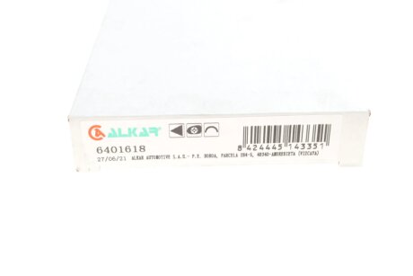 Скло дзеркала alkar 6401618