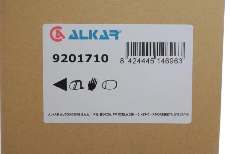 Дзеркало заднього виду alkar 9201710