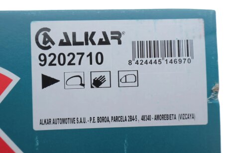 Дзеркало заднього виду alkar 9202710