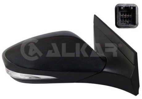 Дзеркало alkar 6142612 на Хендай Accent 2012, 2011