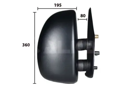 Дзеркало ALKAR 9255961 Ситроен Джампер
