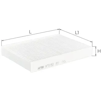Фильтр салона ALPHA AF5190 Опель Виваро