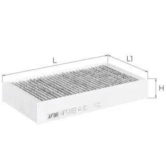 Угольный фильтр салона ALPHA AF5183a Крайслер Пт крузер
