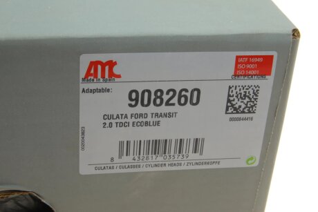 Головка блоку циліндрів amc 908260