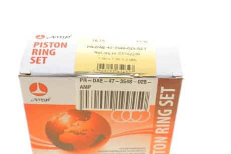 Поршневые кольца amp PRDAE473548025SET