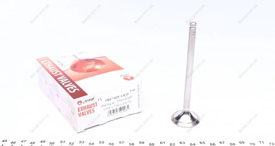 Клапан (выпуск) AMP PREN025A0D (фото 1)