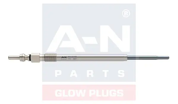A-N PARTS FIAT свічка розжарювання (подвійна спіраль) 11V L=151mm Ducato 2,3/3,0 D/JTD 02- AN PARTS AN153003 (фото 1)