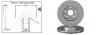 Диск гальмівний перед. Toyota Avensis, Corolla Verso 1.6-2.2D 04.04-03.09 APlus 61528AP