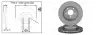 Гальмівний диск перед Dodge Avenger 08-13, Caliber 07-12 Jeep Compass, Patriot 07-13 Chrysler Sebring 07-10 APlus 61778AP (фото 1)