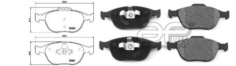 Колодки ручного (стоячого) гальма aplus 71139AAP
