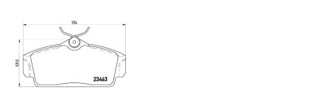 Передние тормозные колодки aplus 71286BAAP