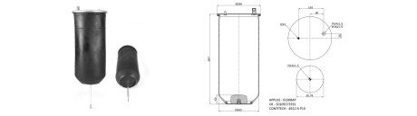 Пневморесора aplus 91308AP