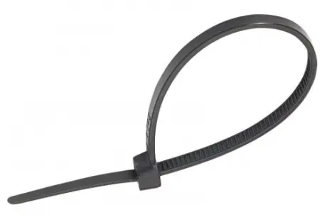 Стяжка кабельна 3х200 чорна APRO CTB3200