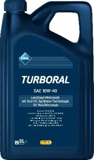 Turboral 10W-40 5Lx4 aral 15F45C