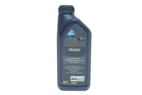 Олива моторна High Tronic SAE 5W40 (1 Liter) aral AR-15F47B