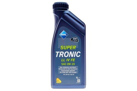 Олива моторна Super Tronic LL IV FE SAE OW20 (1 Liter) aral AR-15F3C3