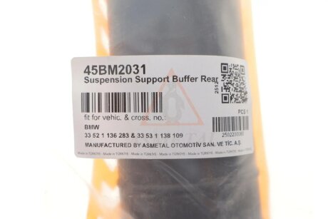 Комплект пильників та відбійників амортизатора as Metal 45BM2031