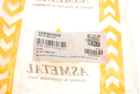 Комплект опори амортизаційної стійки as Metal 45BM2626