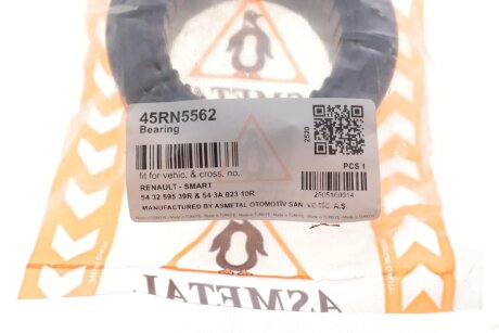 Підшипник опори амортизаційної стійки as Metal 45RN5562