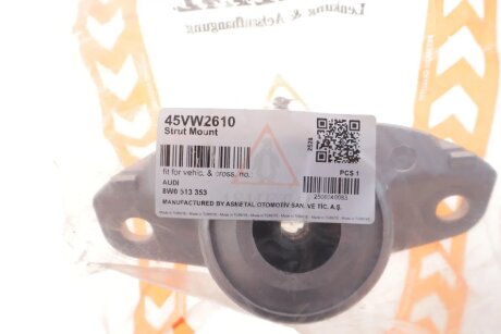 Комплект опори амортизаційної стійки as Metal 45VW2610