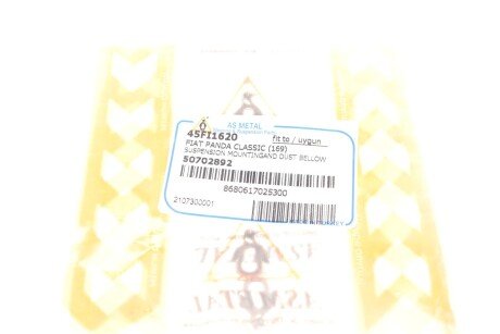 Комплект пильників та відбійників амортизатора as Metal 45FI1620