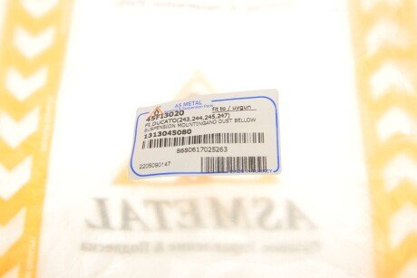 Комплект пильників та відбійників амортизатора as Metal 45FI3020