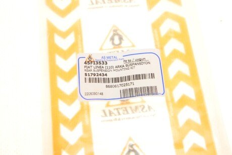 Комплект пильників та відбійників амортизатора as Metal 45FI3533