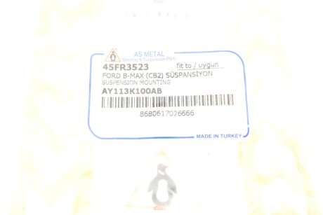 Отбойник переднего амортизатора as Metal 45FR3523
