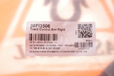 Рычаг передней подвески as Metal 30FI3506