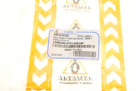 Сайлентблок переднього важеля as Metal 38FR3520