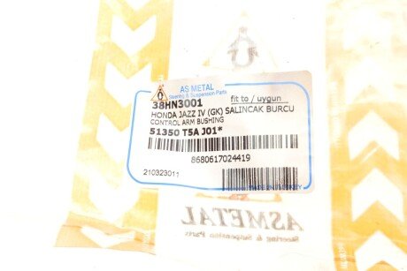 Сайлентблок переднего рычага as Metal 38HN3001