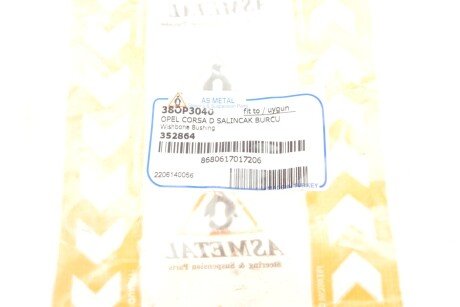 Сайлентблок переднего рычага as Metal 38OP3040