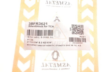 Сайлентблок важеля as Metal 38FR3621