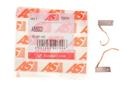 Щетки генератора as (польша) AB5003