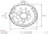 Кришка генератора as (польша) ABR0212S