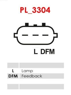 Реле-регулятор напруги генератора as (польша) ARE9152S