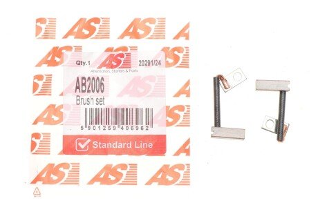 Щітки генератора as (польша) AB2006