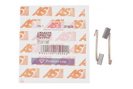 Щітки генератора as (польша) AB9005P