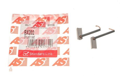 Щітки генератора as (польша) BX202