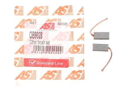 Щітки генератора as (польша) OB9028