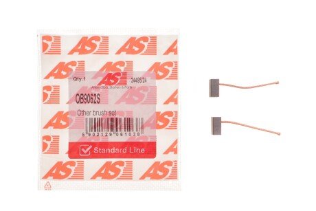 Щетки генератора as (польша) OB9062S