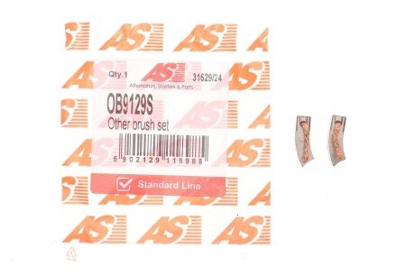 Щітки генератора as (польша) OB9129S