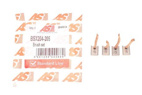 Щітка стартера as (польша) BSX204205
