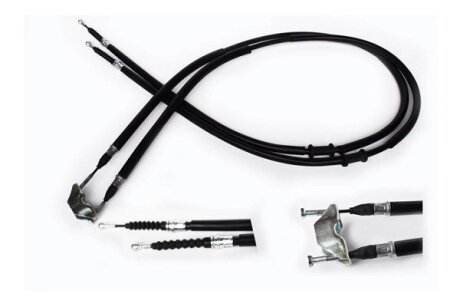 Трос ручного гальма зад. L/P Opel Astra H 1.2-2.0 04- asam 73842